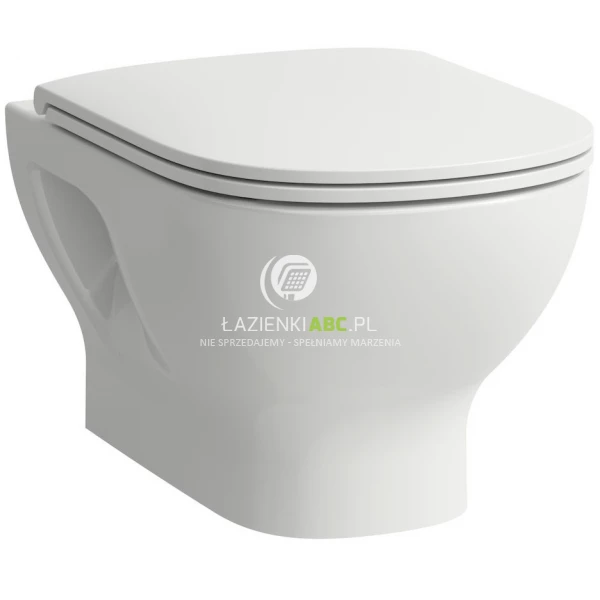 Miska WC bez kołnierza wisząca 52x36 BASIC Laufen LUA H8200810000001