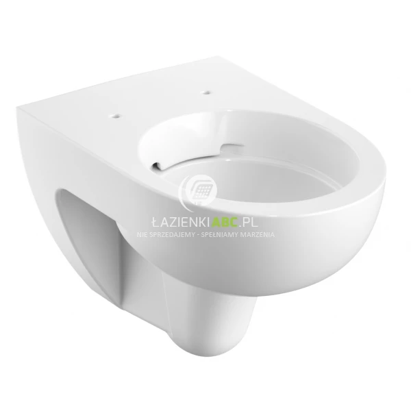 Miska WC wisząca 35x48 bez kołnierza Geberit SELNOVA COMPACT 500.349.01.1 owalna