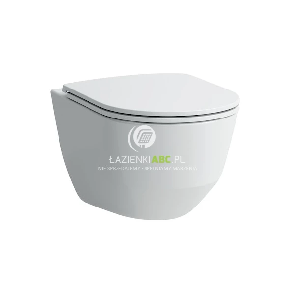 Miska WC wisząca 36x53 + deska wolnoopadająca LAUFEN PRO A RIMLESS H8669560000001