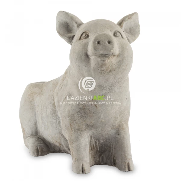 Osłonka świnka prosiaczek cementowa Cyrus Stone 152603