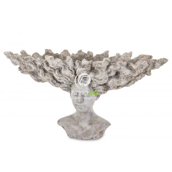 Osłonka twarz kobiety 66cm Cyrus Stone 175429