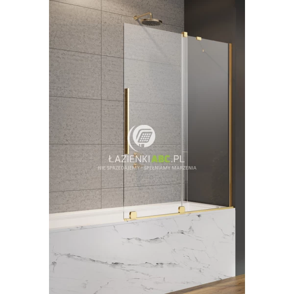 Parawan nawannowy 150x150 Radaway FURO GOLD PND II 10109788-09-01R,10112744-01-01 prawy