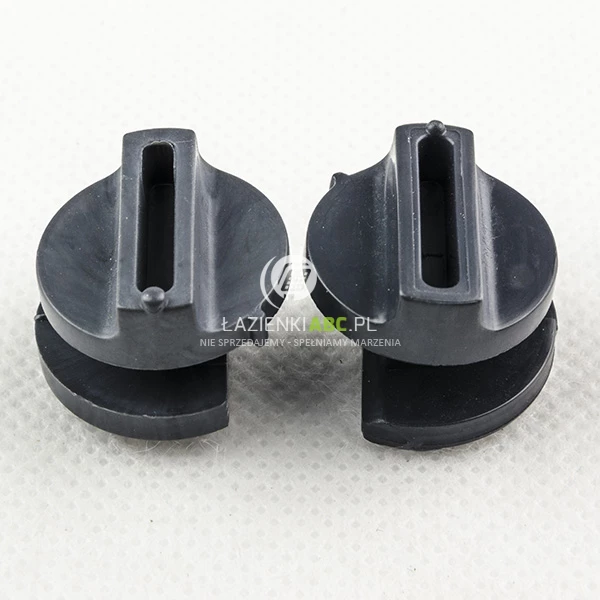 Pokrętła mocujące do płytki maskującej Tece 9.820.018