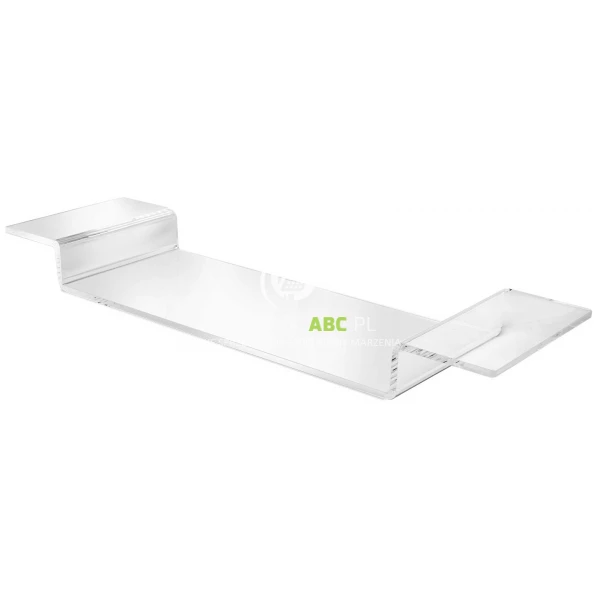 Półka na wannę 75x25 Besco CLEAR PW-CL-75 akryl