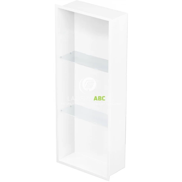 Półka pionowa do zabudowy 90x15 MCJ FLAT F.PWNP LWH 900/15 biała