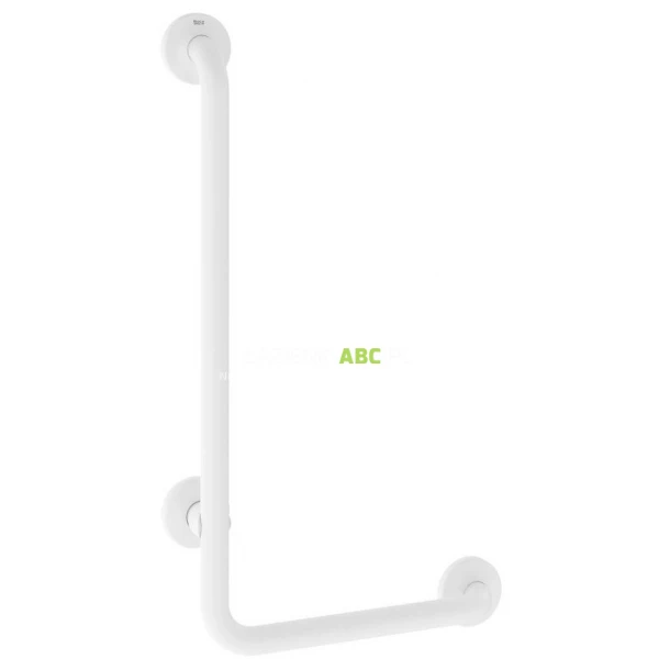 Poręcz kątowa lewa 90° Roca COMFORT A816906009 biała