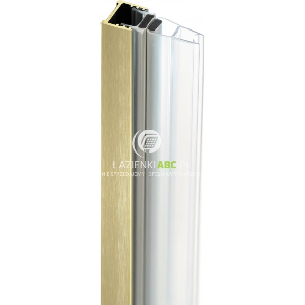 Profil do drzwi wnękowych Deante PRIZMA KTJ R00X złoty szczotkowany