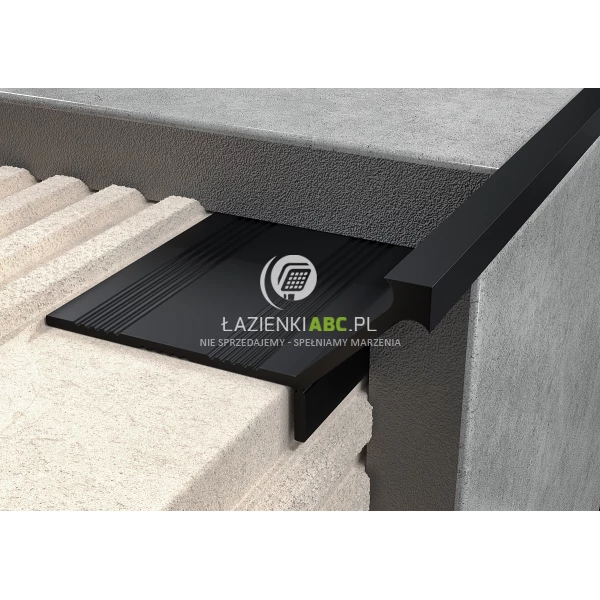 Profil narożny QN ochronny 12x250 Excellent LIPNACZ.12/250 czarny mat