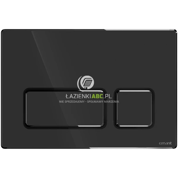 Przycisk do spłuczek Cersanit BLOCK K97-0447 gun metal