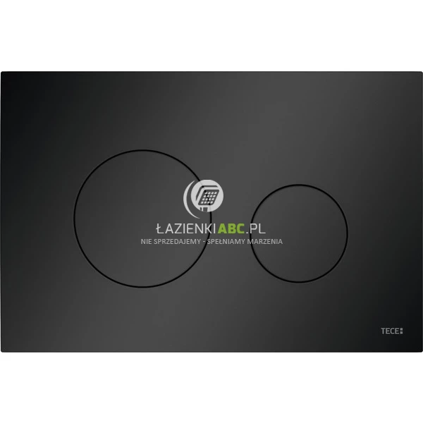 Przycisk spłukujący do WC TECE LOOP 9240925 czarny mat