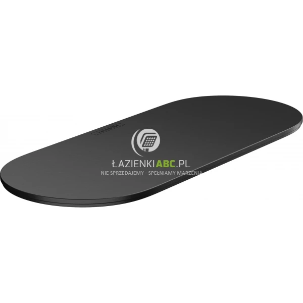 Przykrywka do kosza do przechowywania Hansgrohe WALLSTORIS 27925670 czarna mat