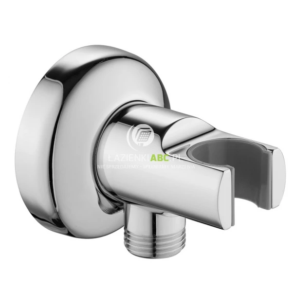 Przyłącze kątowe z uchwytem punktowym Omnires ART DECO 8869CR