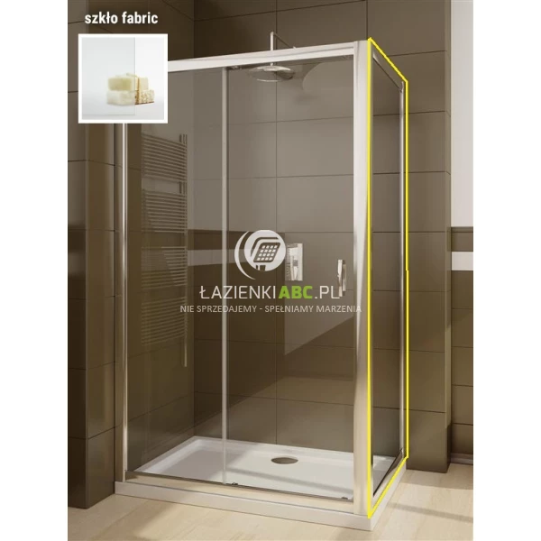Ścianka boczna 100x190 Radaway PREMIUM PLUS S 33423-01-06N fabric