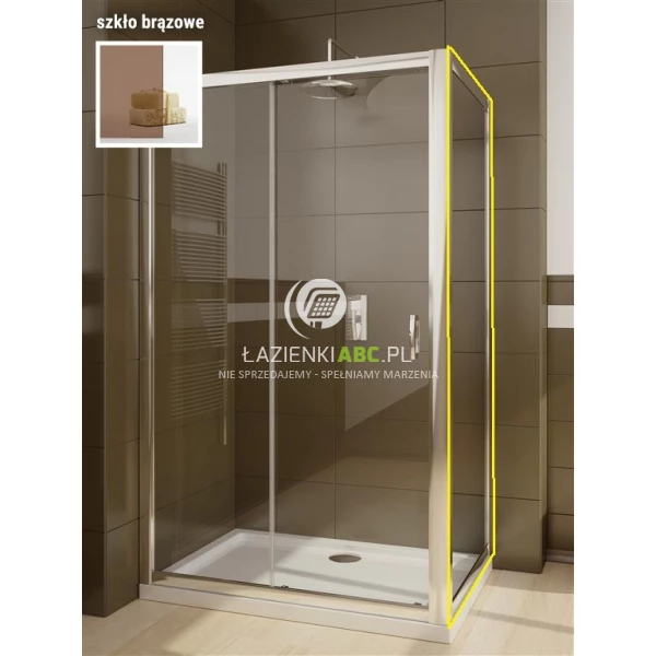 Ścianka boczna 90x190 Radaway PREMIUM PLUS S 33403-01-08N brązowa