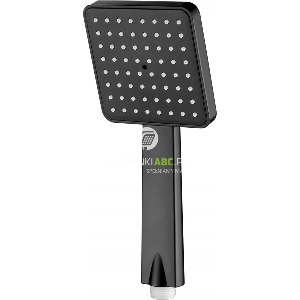 Słuchawka prysznicowa 1-funkcyjna Deante NEO BORO SQUARE NER N5SS czarna mat