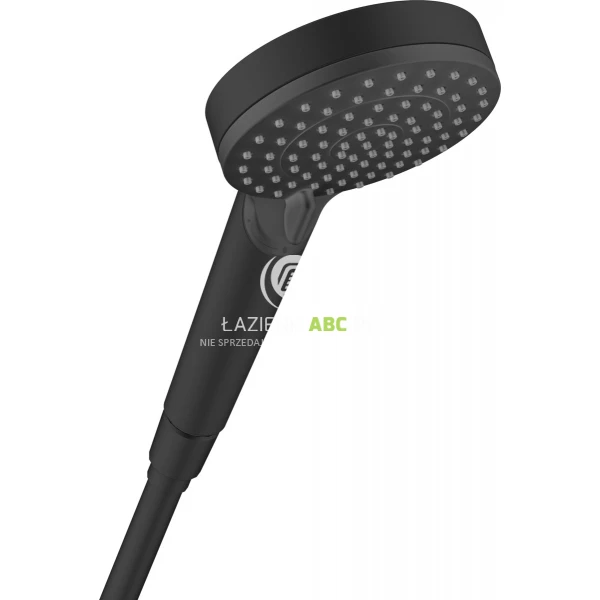 Słuchawka prysznicowa 100 1-funkcyjna Vario EcoSmart Hansgrohe VERNIS BLEND 26340670 czarna mat