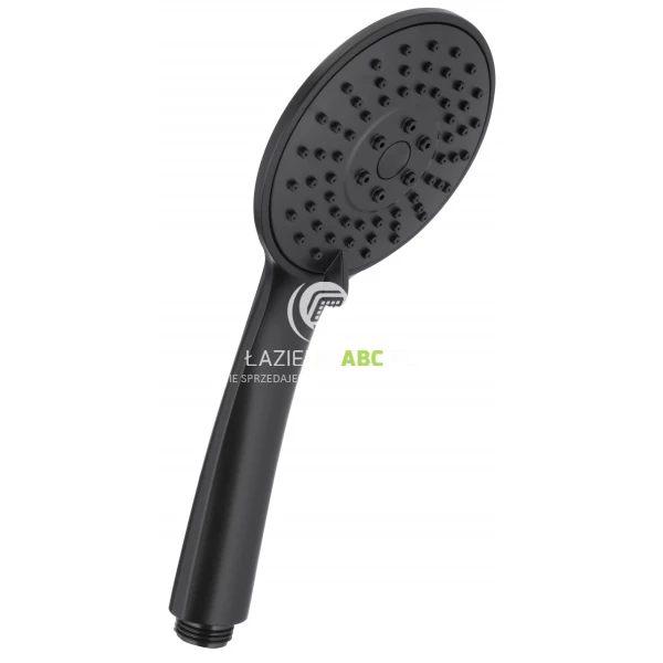 Słuchawka prysznicowa 3-funkcyjna KFA MOZA 842-065-81 czarna