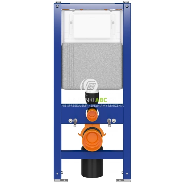 Stelaż podtynkowy 410 mm WC Cersanit AQUA 40 PNEU K97-522 niski pneumatyczny