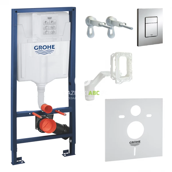 Stelaż podtynkowy WC Grohe RAPID SL 5w1 z przyciskiem SKATE COSMOPOLITAN 38827000