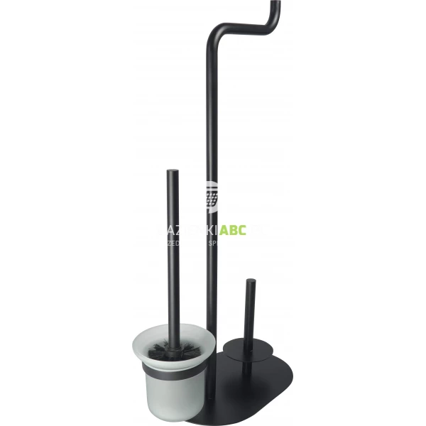 Stojak na papier toaletowy 3-funkcyjny Deante SILIA ADI N732 czarny mat