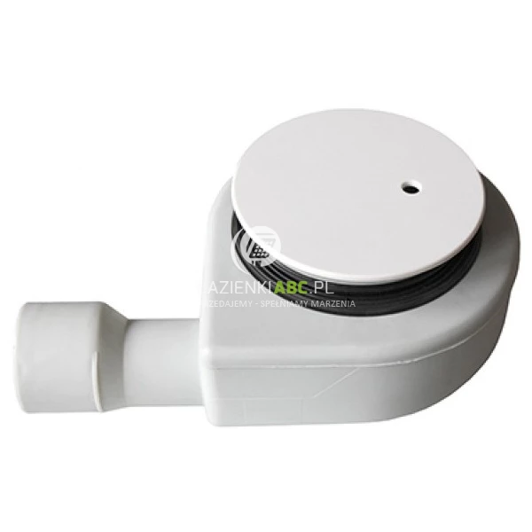 Syfon brodzikowy fi 90 z białą klapką bez kolanka Sanplast 661-A0042 biel