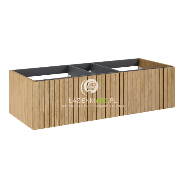 Szafka podumywalkowa wisząca 120 cm Elita Asami Slim RE081200006690 dąb naturalny fornir