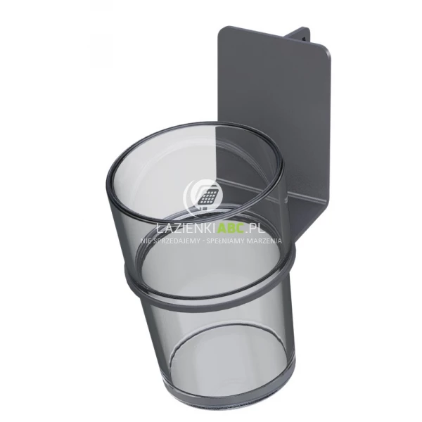 Szklanka z zawieszką 5 cm Oristo NEO OR00-A-SZ-5-6 grafit mat wyprzedaż