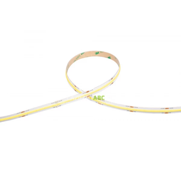 TAŚMA LED COB / 24VDC / 10W / 950lm / 180° /COB 480 / IP20 / naturalny biały / 4000K / rolka 5m / NANO 3