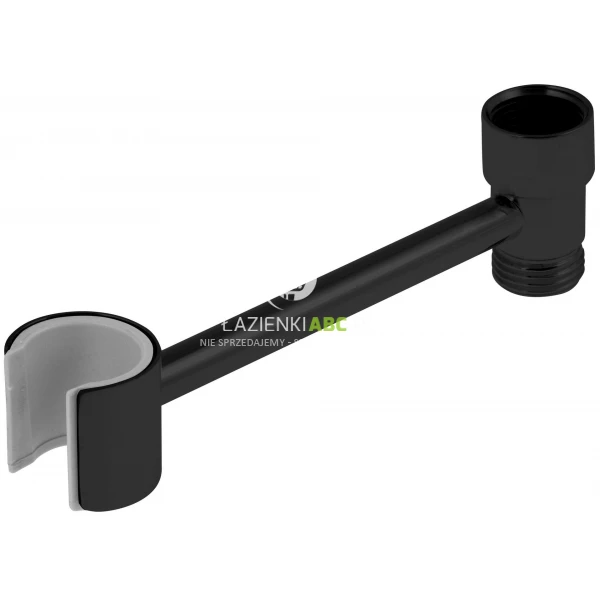 Uchwyt słuchawki prysznicowej do baterii wannowych Deante ANB N21U czarny mat