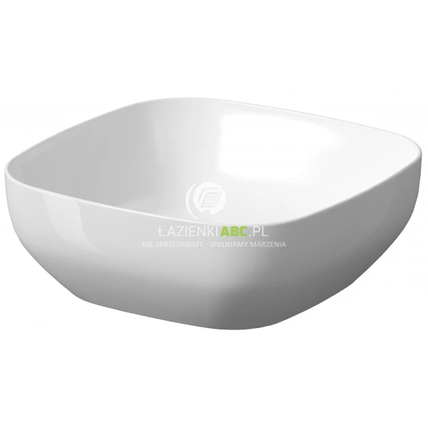 Umywalka nablatowa kwadratowa 38x38 Cersanit LARGA K677-004