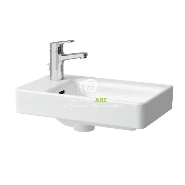 Umywalka ścienna 48x28 Laufen PRO S H8159550001041 lewa