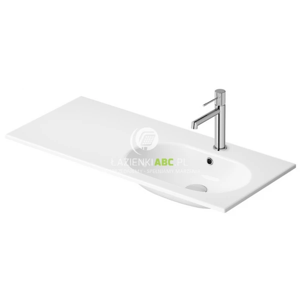 Umywalka wpuszczana 100 cm z blatem Cersanit ZEN K117-006 lewa