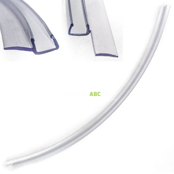 Uszczelka drzwi dolna, lewa do kabiny półokrągłej KP4/FREE Sanplast FREE LINE 660-C1408