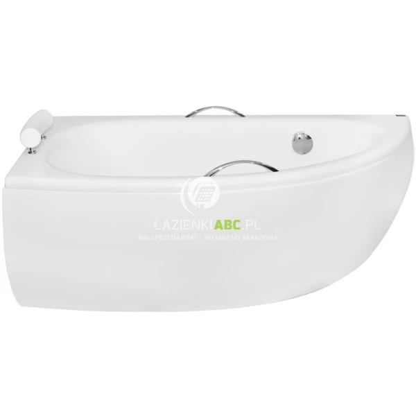 Wanna narożna 150x70 Besco MILENA #WAM-150-NL prawa