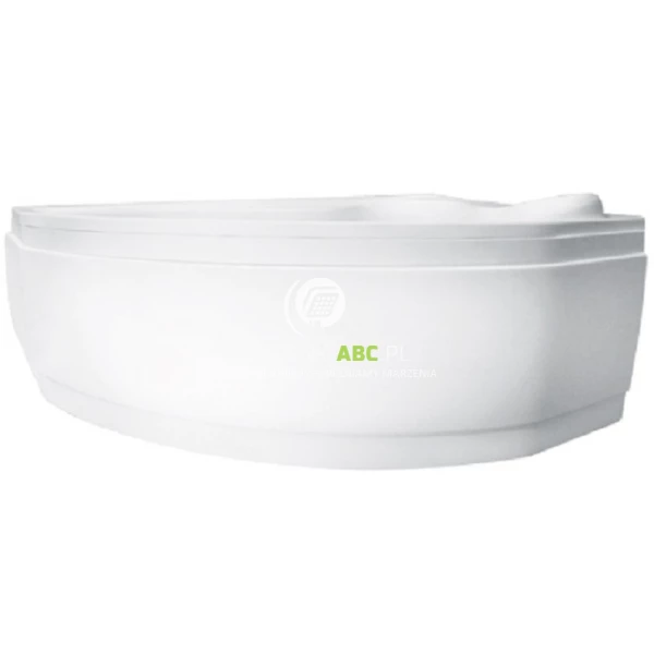 Wanna narożna 166x107 Besco DELFINA #WAD-166-NL lewa