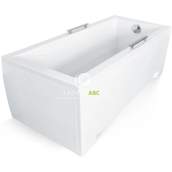 Wanna prostokątna 120x70 Besco MODERN #WAM-120-MO