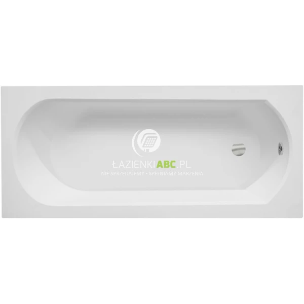 Wanna prostokątna 160x75 Besco INTRICA #WAIN-160-PK