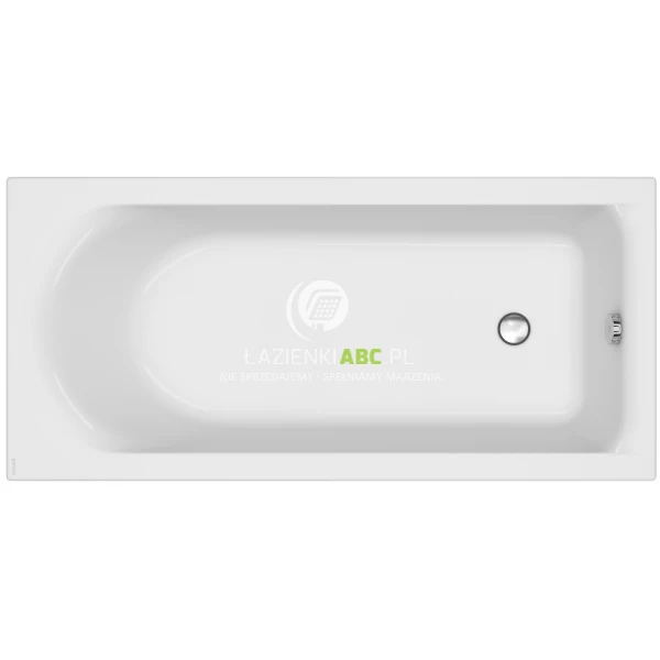 Wanna prostokątna 160x75 Cersanit CITY S301-335