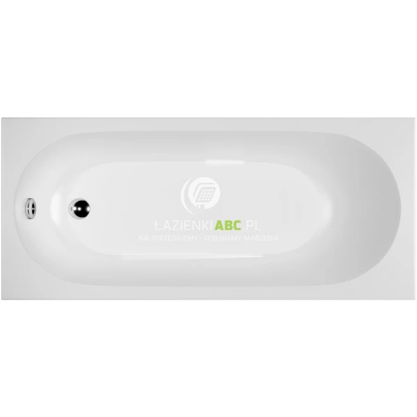 Wanna prostokątna 170x70 cm Excellent OCEANA SLIM WAEX.OCM.170.70WHS biała połysk