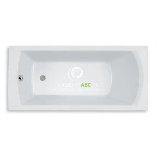Wanna prostokątna 170x75 cm z nogami Roca LINEA A24T042000