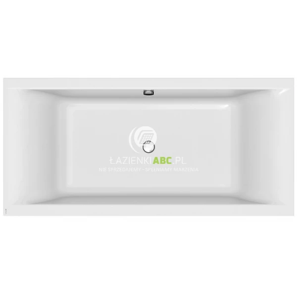 Wanna prostokątna 190x90 Cersanit LARGA S301-307