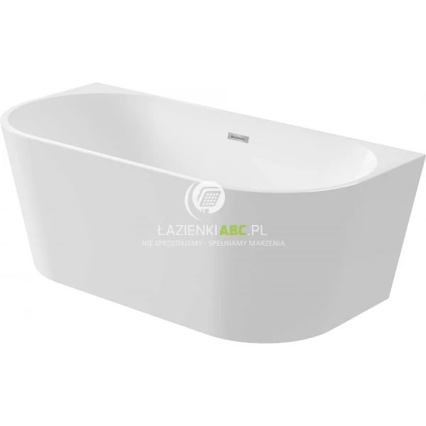 Wanna wolnostojąca przyścienna 160x75 Deante SILIA KDS 016W