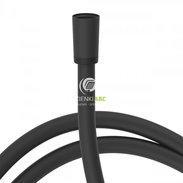 Wąż prysznicowy 170cm SATIN Tres 9134609NM czarny mat