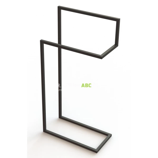 Wieszak podłogowy podwójny Deante MOKKO NERO ADM N622 czarny mat