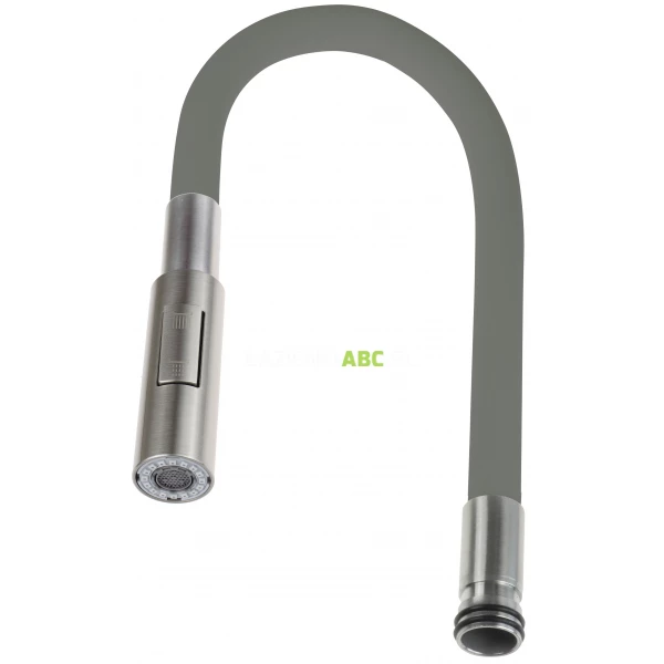 Wylewka elastyczna do baterii kuchennej Deante LUNO ABA T74W antracyt / stal szczotkowana