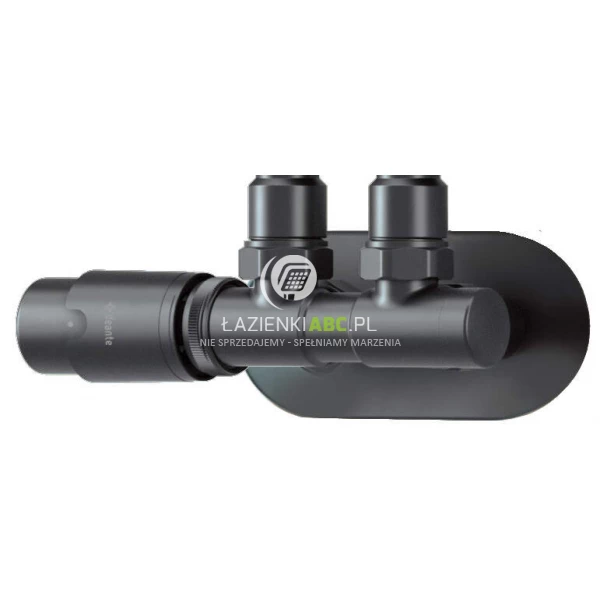 Zawór termostatyczny do grzejnika lewy Deante AGI DZL1 titanium mat