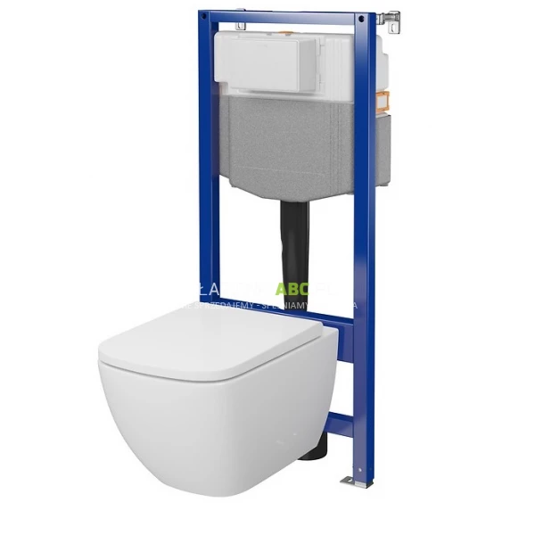 Zestaw podtynkowy WC Cersanit ZEN PRO SQUARE/AQUA 50 PNEU S701-887