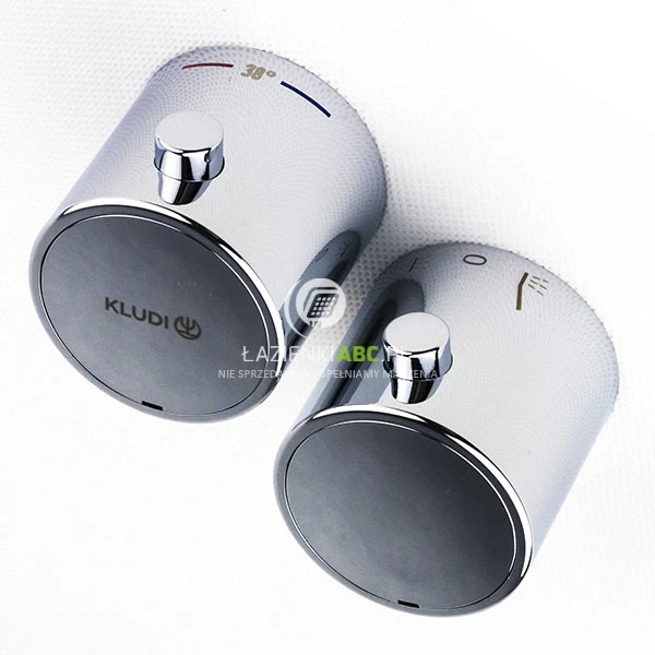 Zestaw pokręteł do baterii termostatycznej Kludi 7494305-00