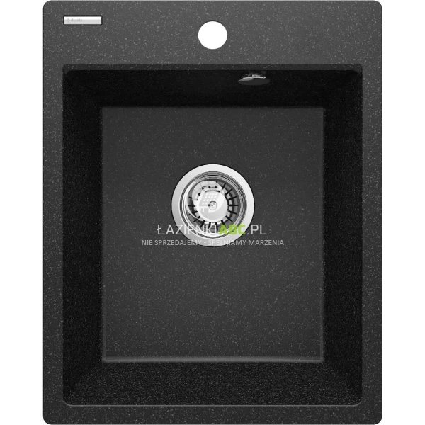Zlewozmywak granitowy 1-komorowy 40x50 Deante CORIO ZRC 2103 grafit