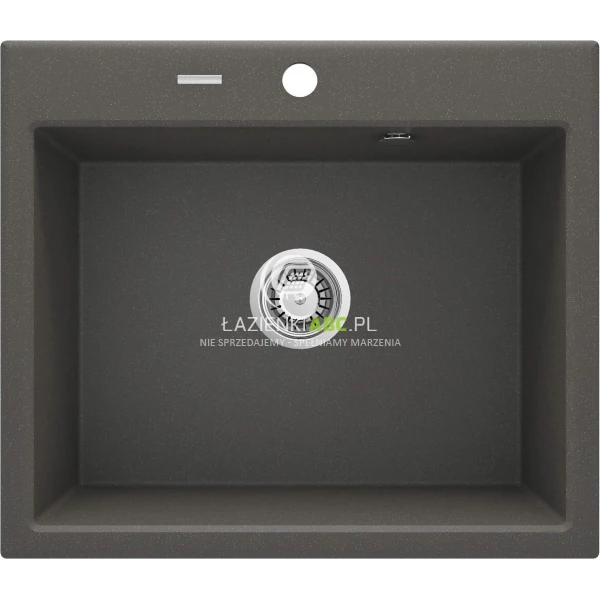 Zlewozmywak granitowy 1-komorowy Deante ANDANTE ZQN T103 antracyt